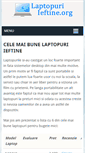 Mobile Screenshot of laptopuriieftine.org