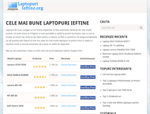 Tablet Screenshot of laptopuriieftine.org